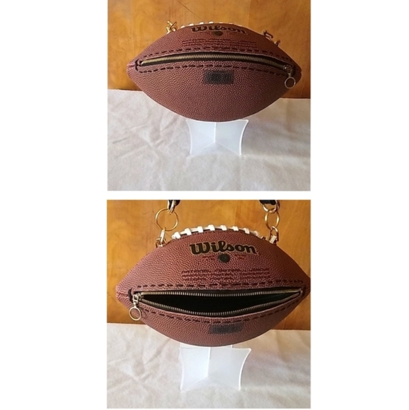 HANDMADE Football Purse (JACKSONVILLE JAGUARS) 🏈 - Picture 13 of 17